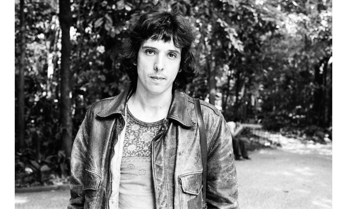 O ex-Mutante Arnaldo Dias Baptista nos anos 1970. (Crédito: Grace Lagoa)