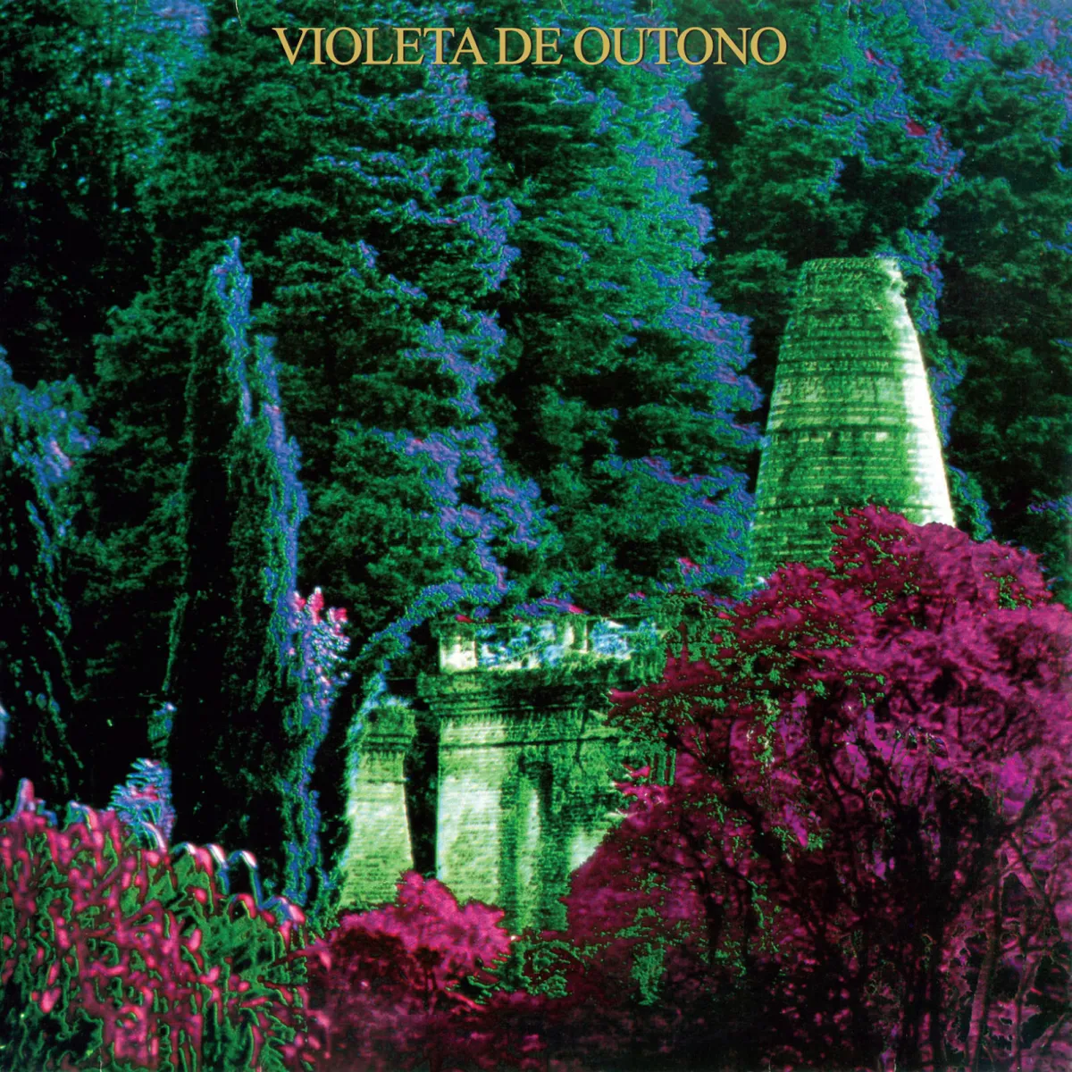 Capa do álbum 'Violeta de Outono', de 1987. (Crédito: Reprodução)