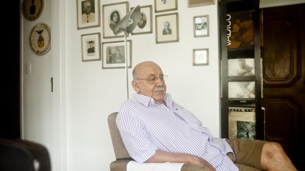 Aluízio Falcão, jornalista e diretor artístico das gravadoras Marcus Pereira, Eldorado e Ideia Livre. Jefferson Dias/Gafieiras