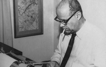 O radialista e jornalista santista Osvaldo Moles (1913-1967). (Crédito: Reprodução)